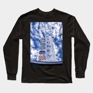 Sydney and Nautical Flags Long Sleeve T-Shirt